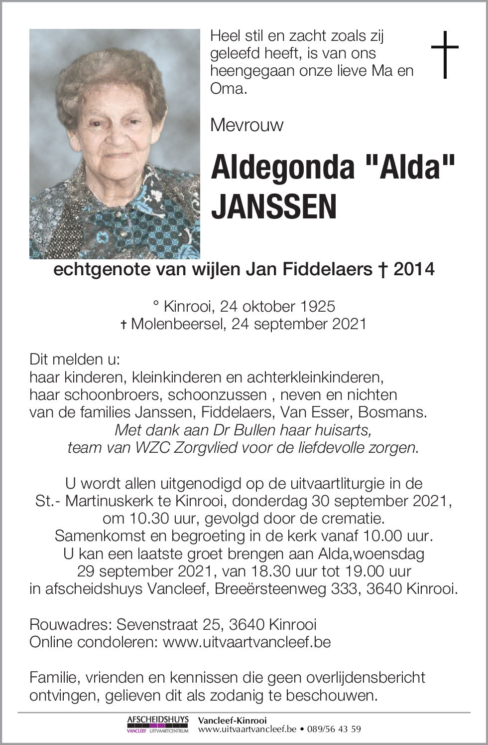 Aldegonda Janssen