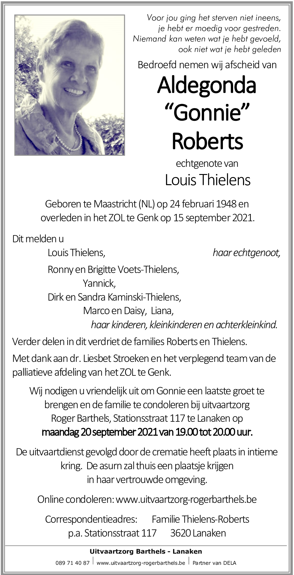 Aldegonda Roberts