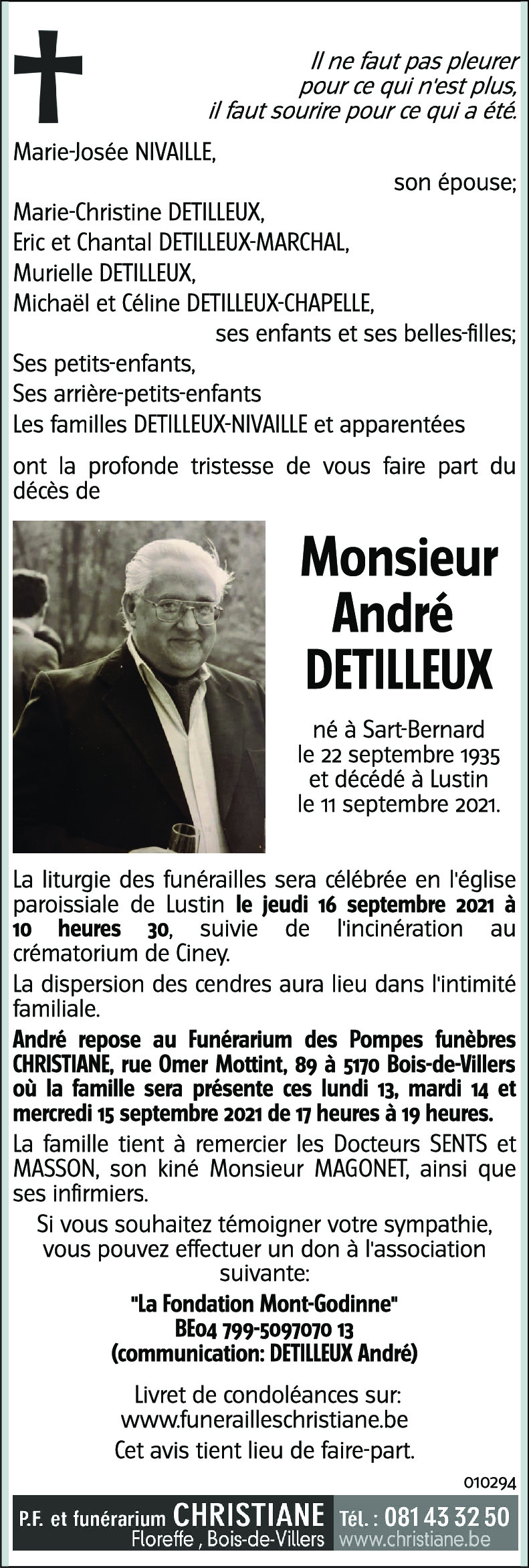 André DETILLEUX