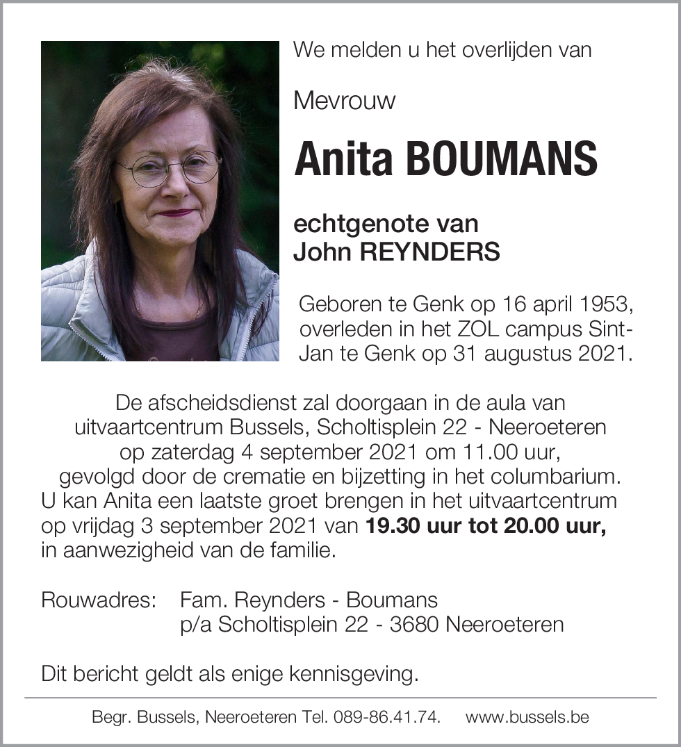 Anita BOUMANS