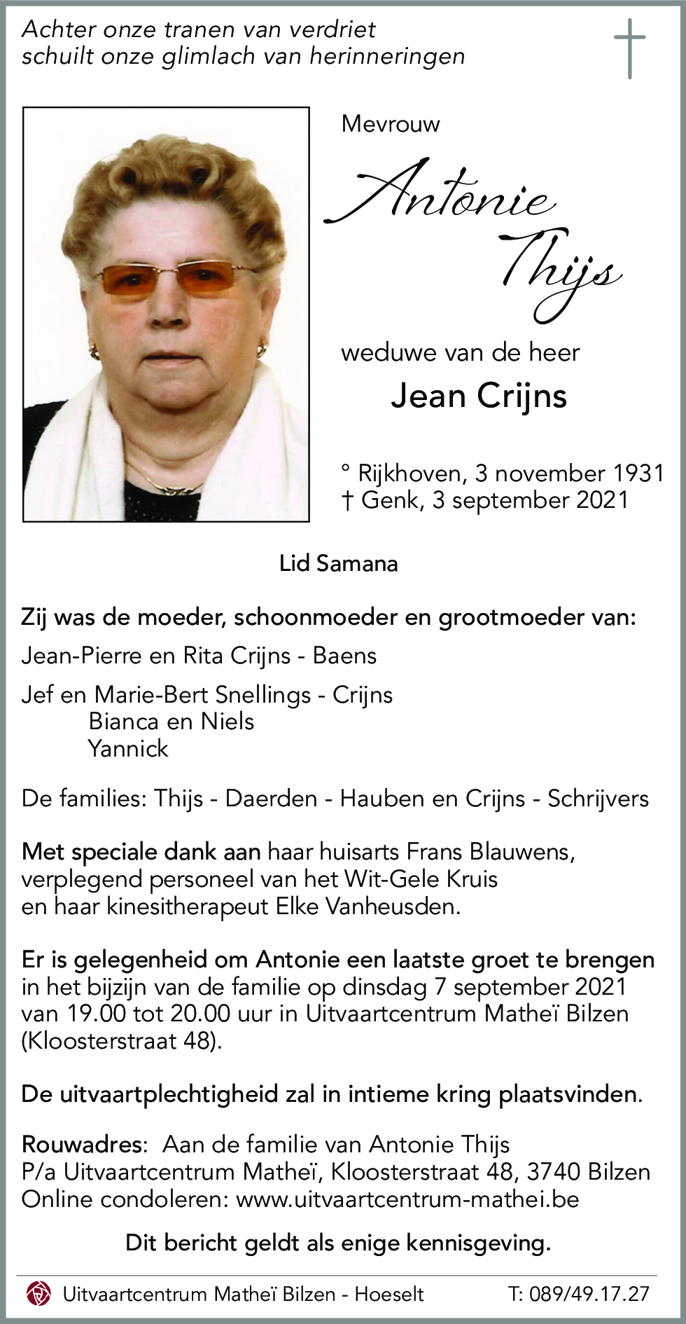 Antonie Thijs
