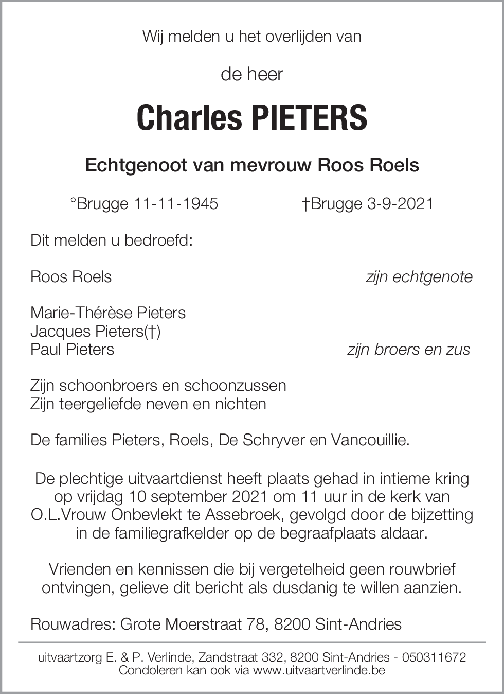 Charles Pieters