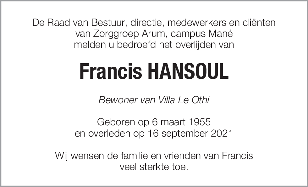 Francis Hansoul
