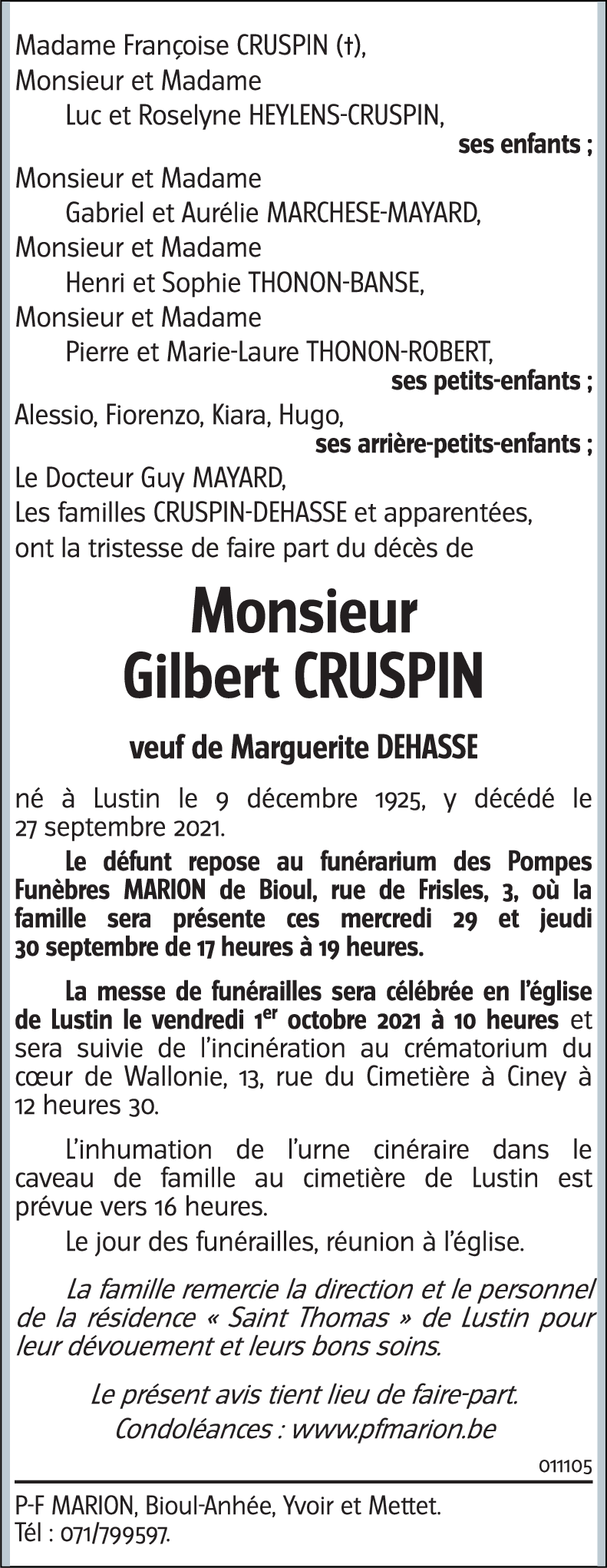 Gilbert CRUSPIN