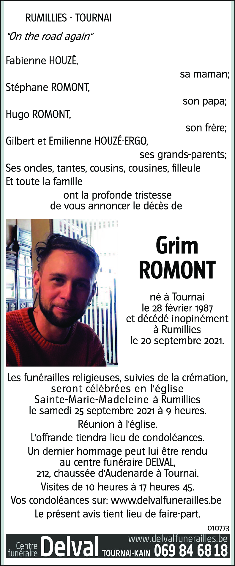Grim ROMONT