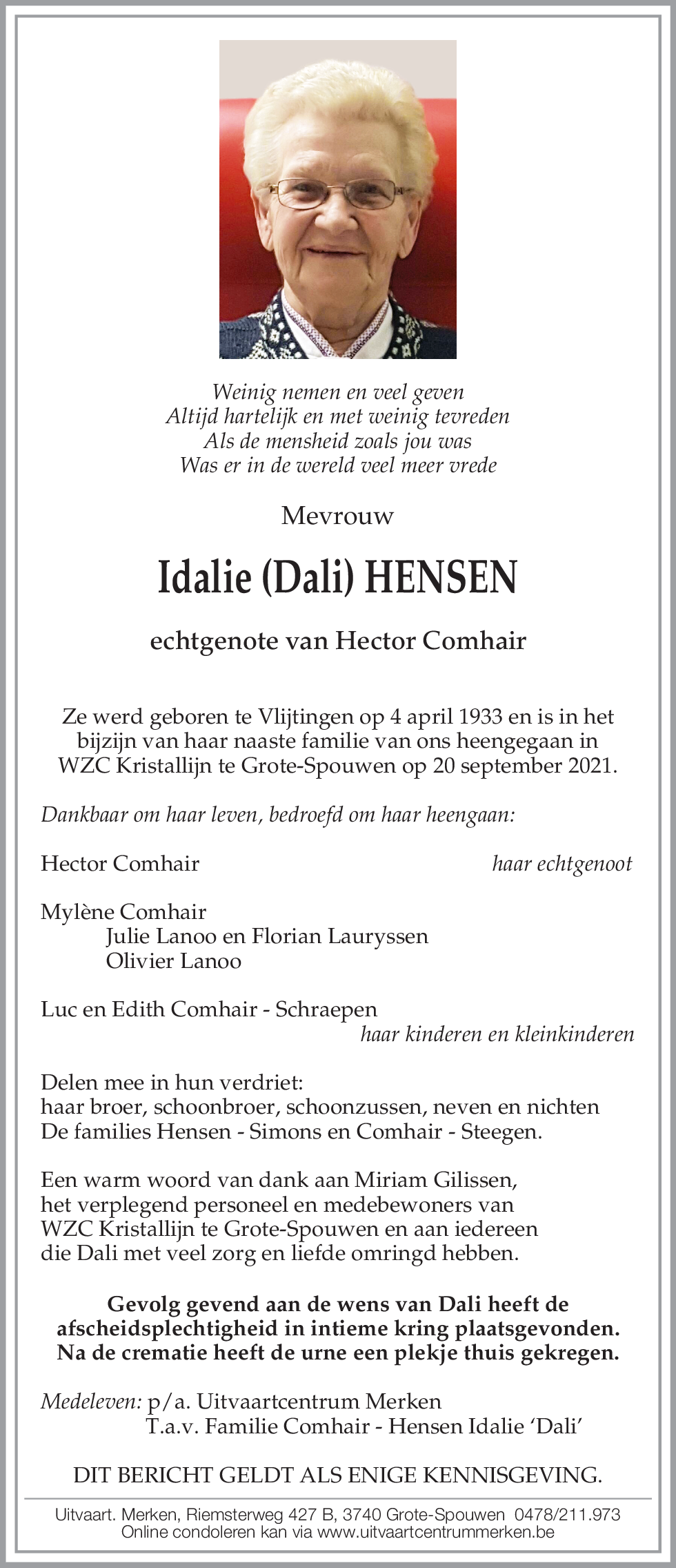 Idalie Hensen