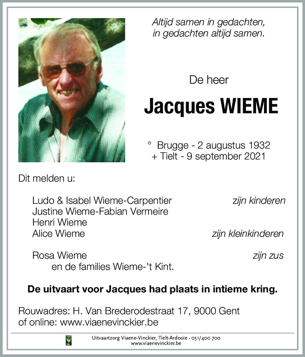 Jacques Wieme