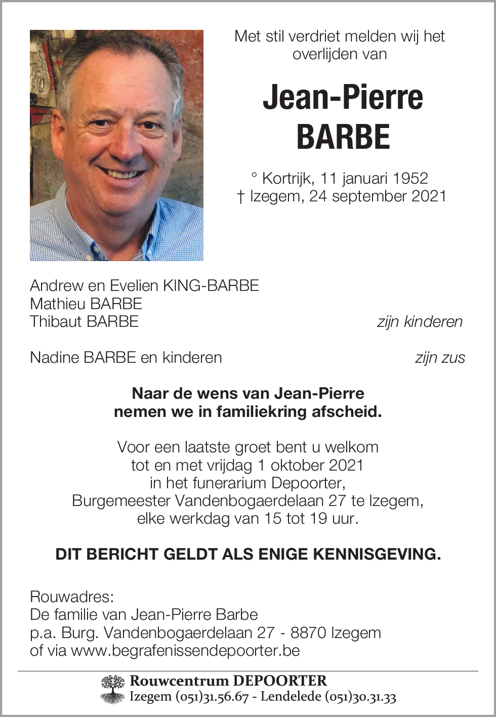 Jean-Pierre Barbe