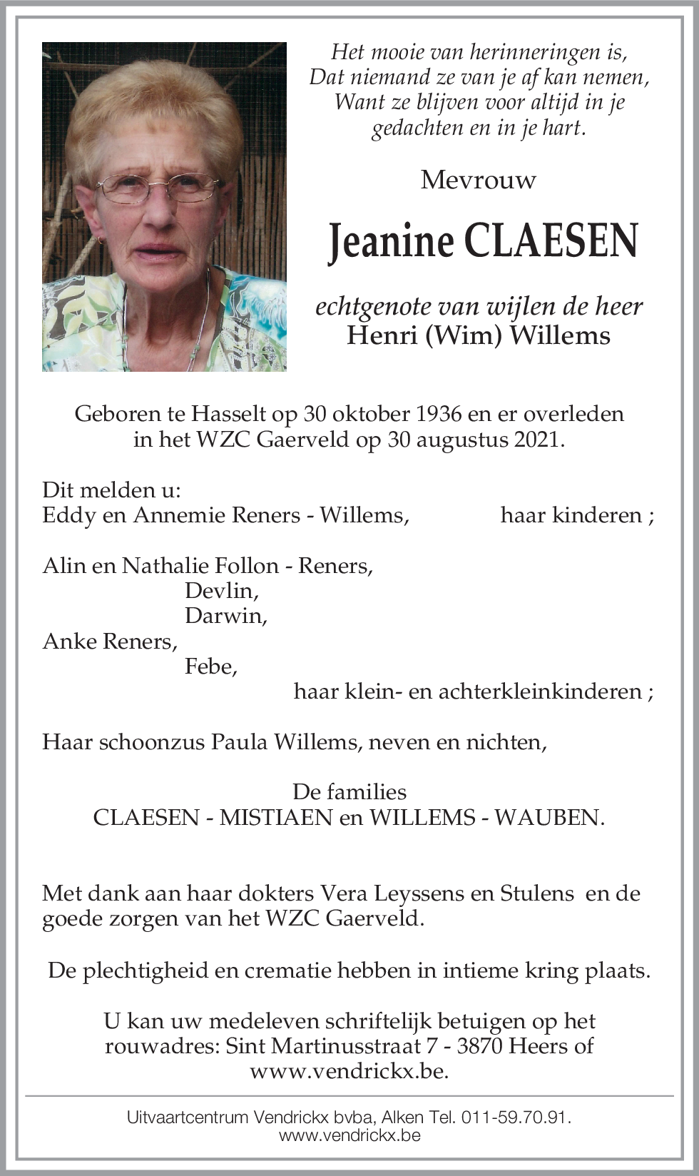 Jeanine Claesen