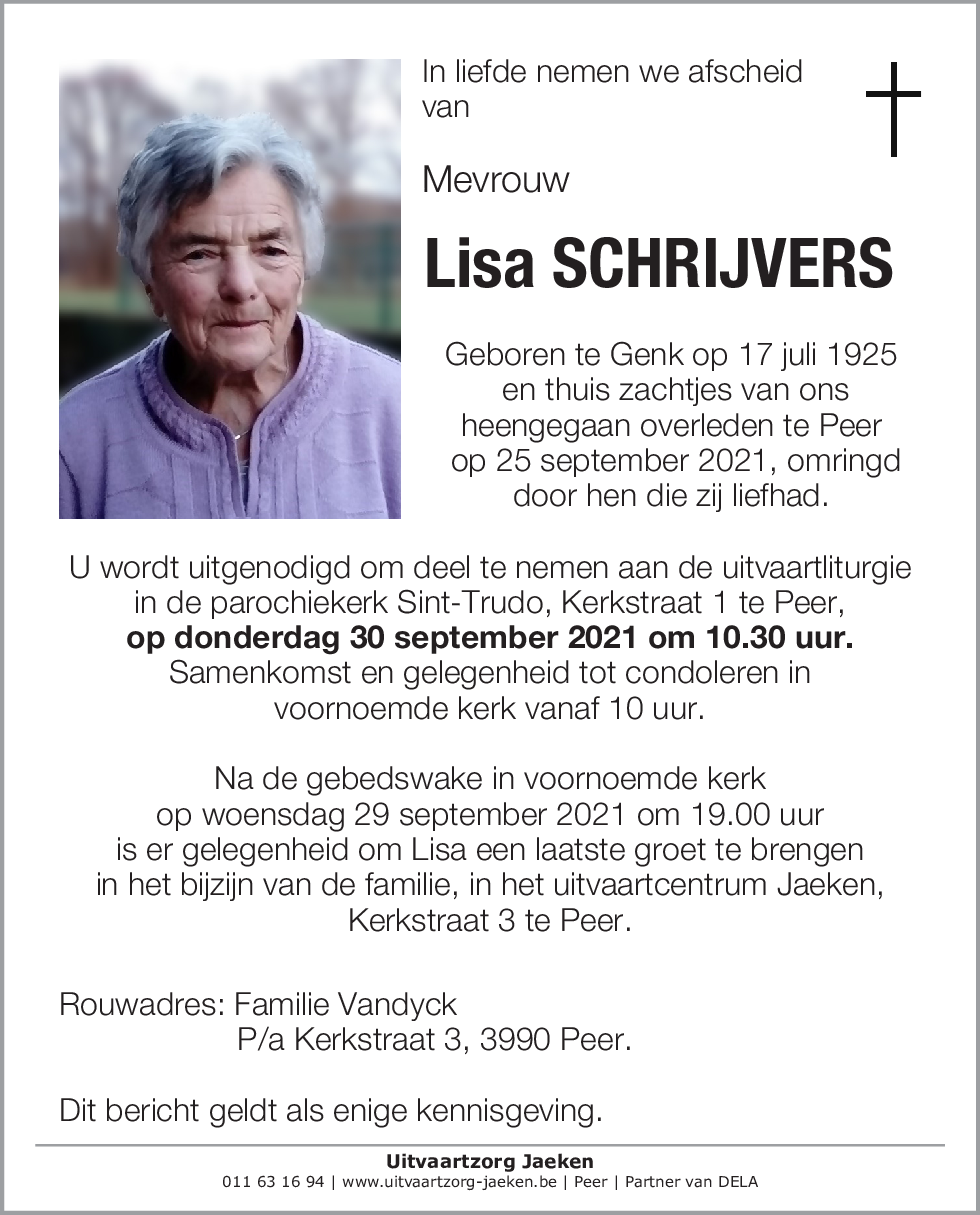 Lisa Schrijvers