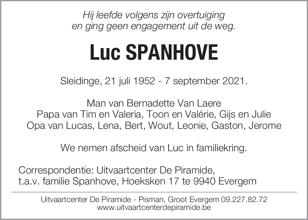 Luc Spanhove