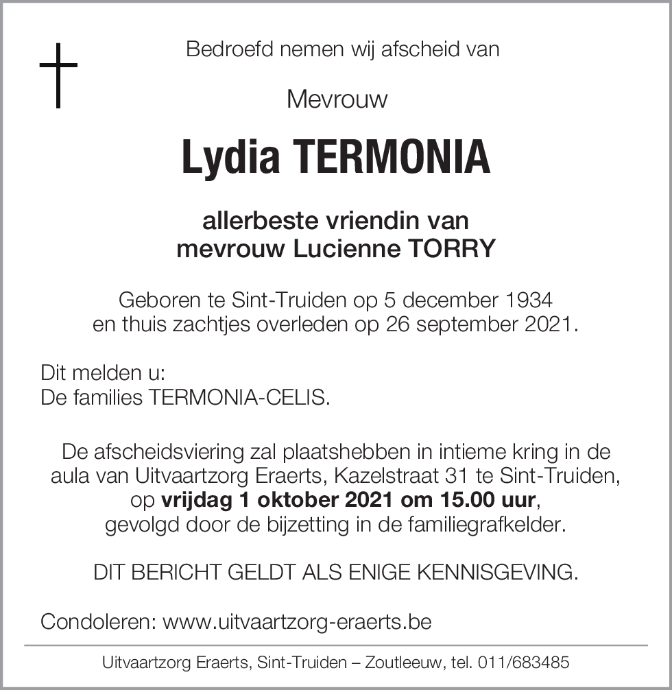 Lydia Termonia