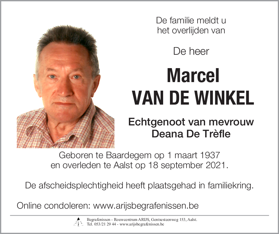 Marcel Van de Winkel