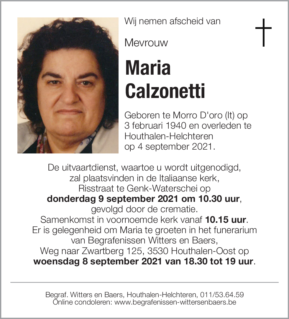 Maria Calzonetti