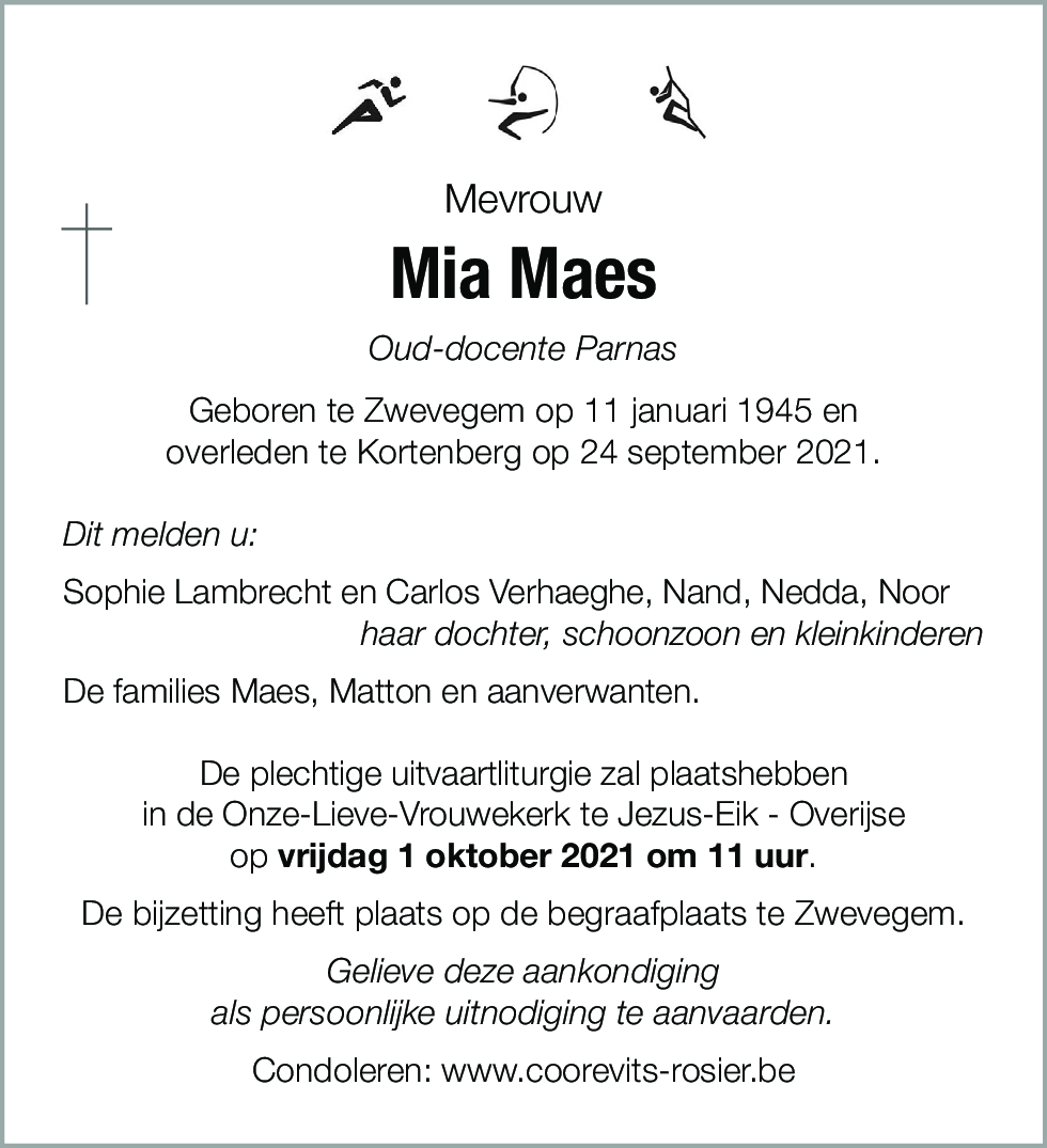 Mia Maes