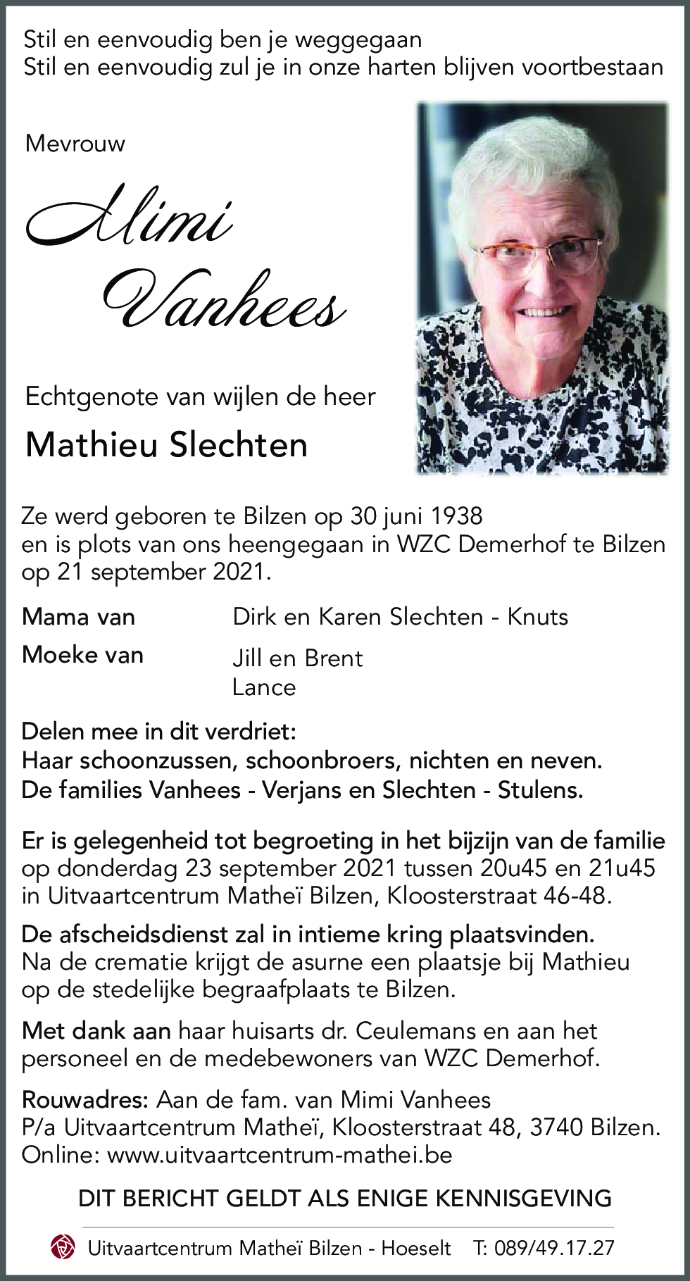 Mimi VANHEES