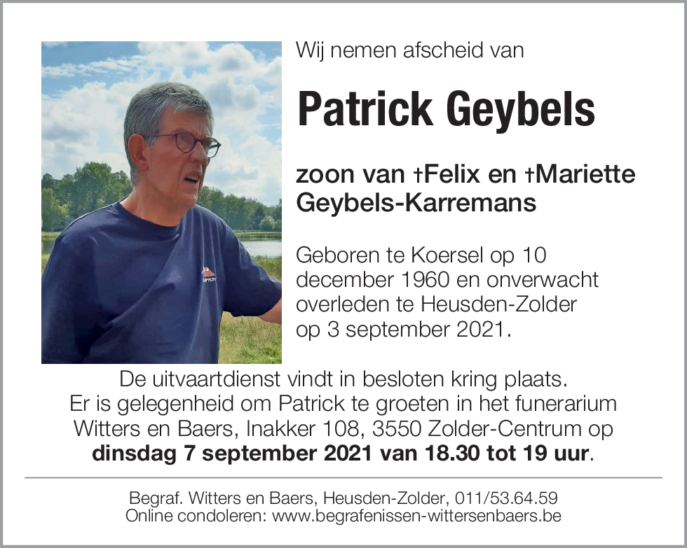 Patrick Geybels