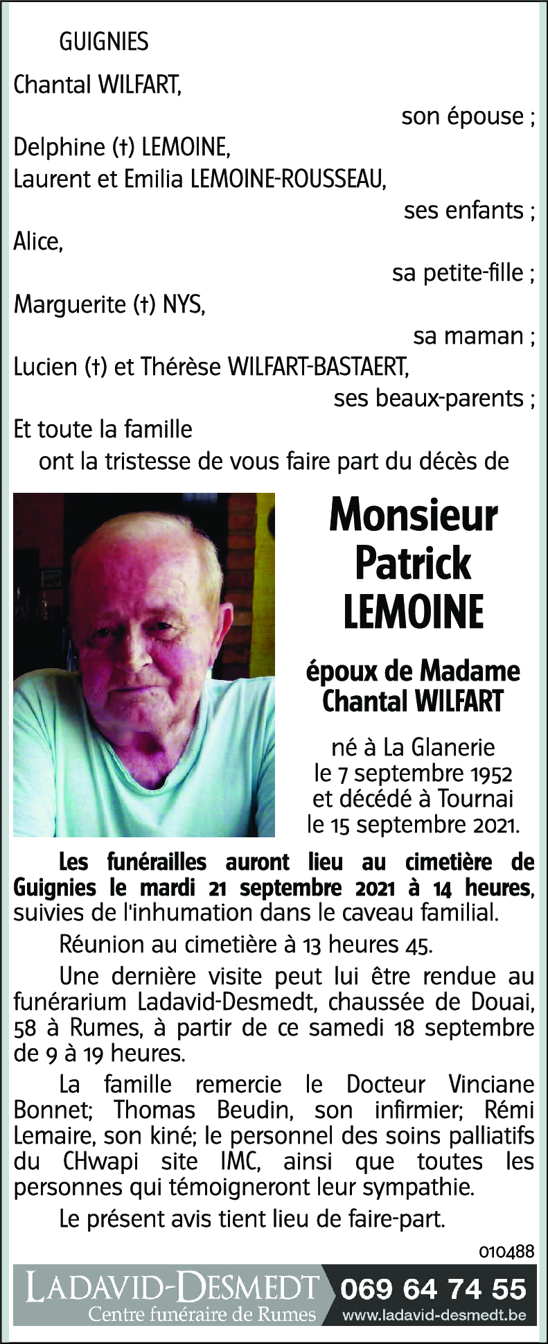 Patrick LEMOINE