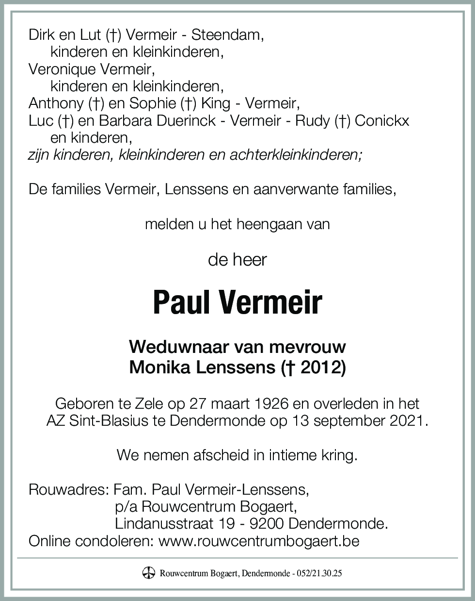 Paul Vermeir