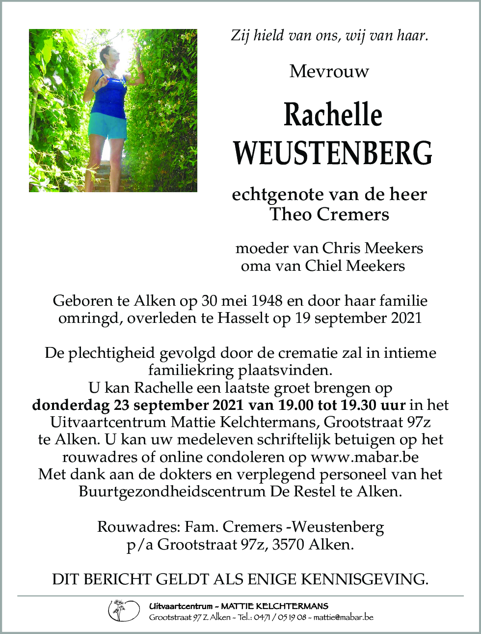 Rachelle Weustenberg