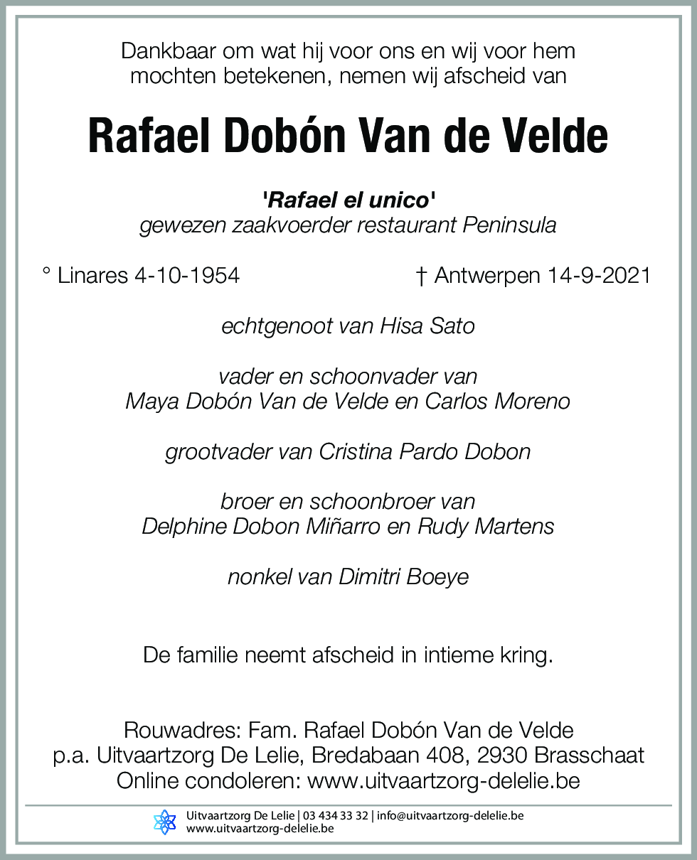 Rafael Dobón Van de Velde