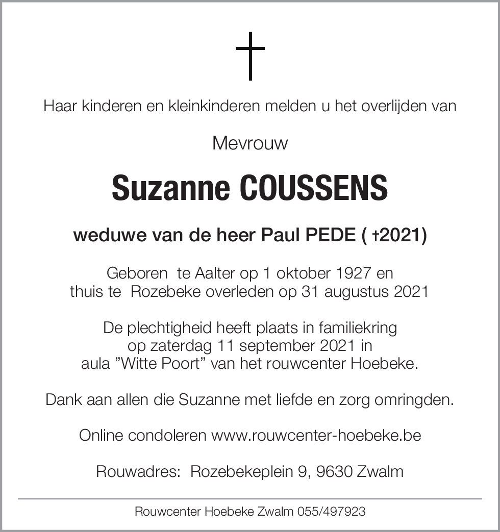 Suzanne Coussens