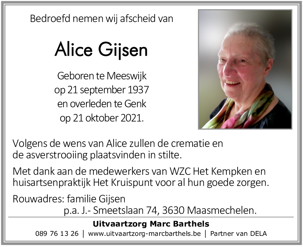 Alice Gijsen