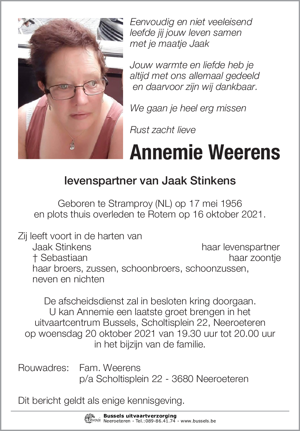 Annemie WEERENS