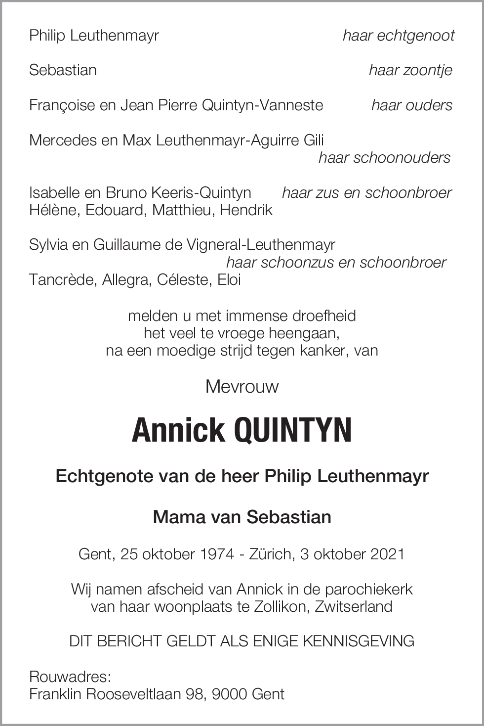 Annick Quintyn