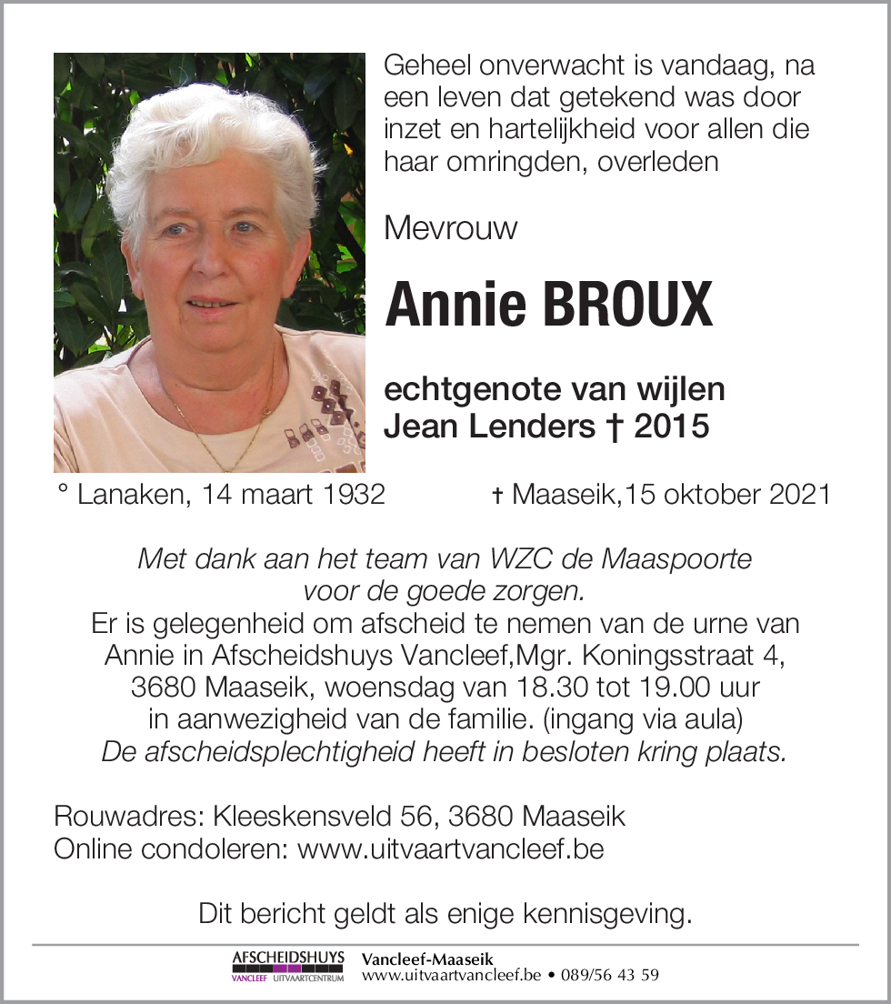 Annie Broux