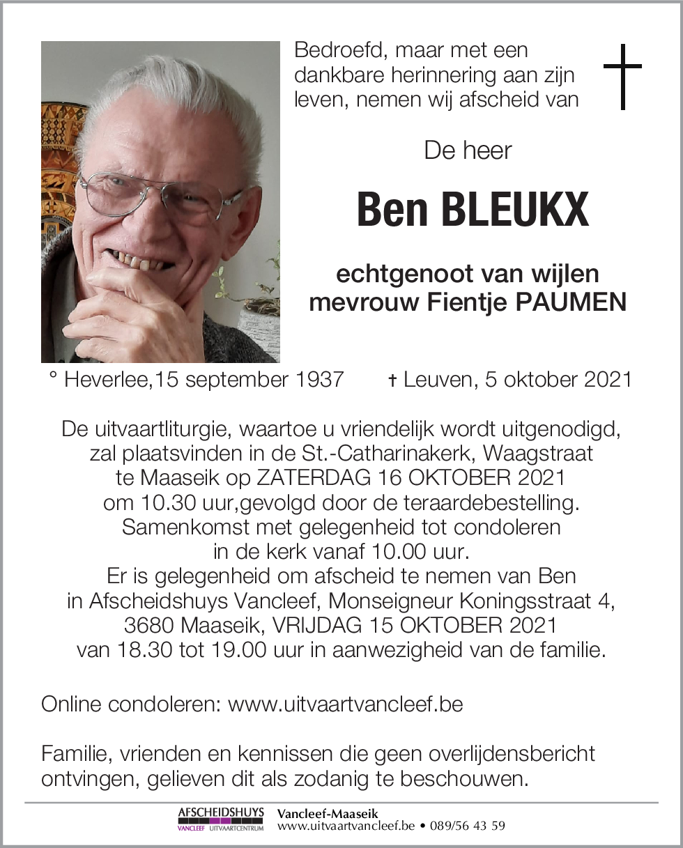 Ben Bleukx