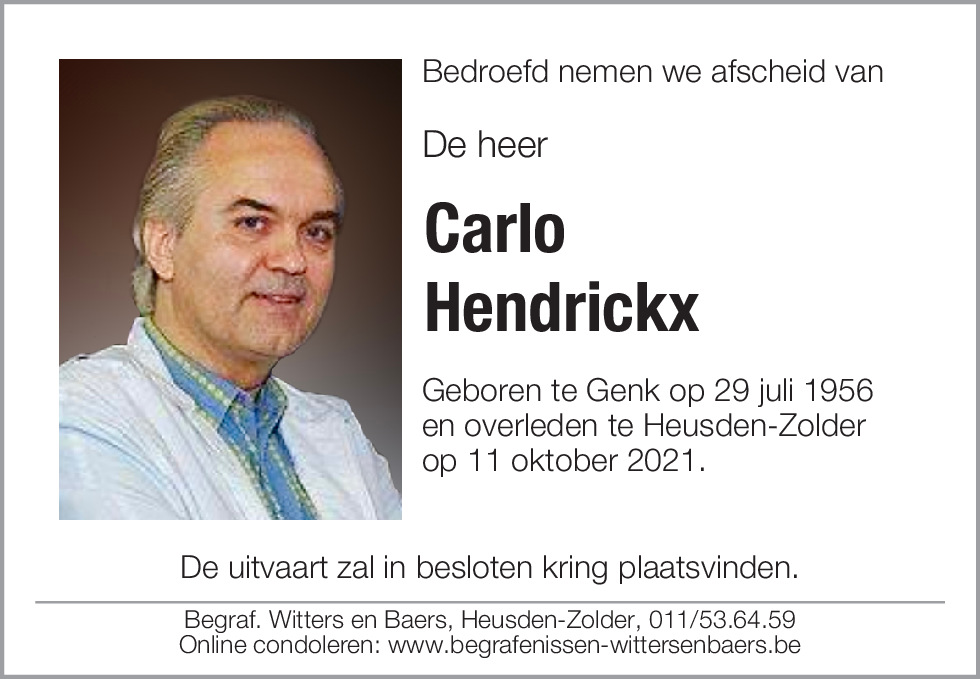 Carlo Hendrickx