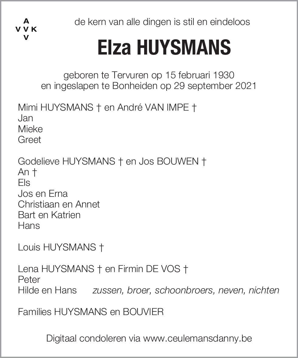 Elza Huysmans