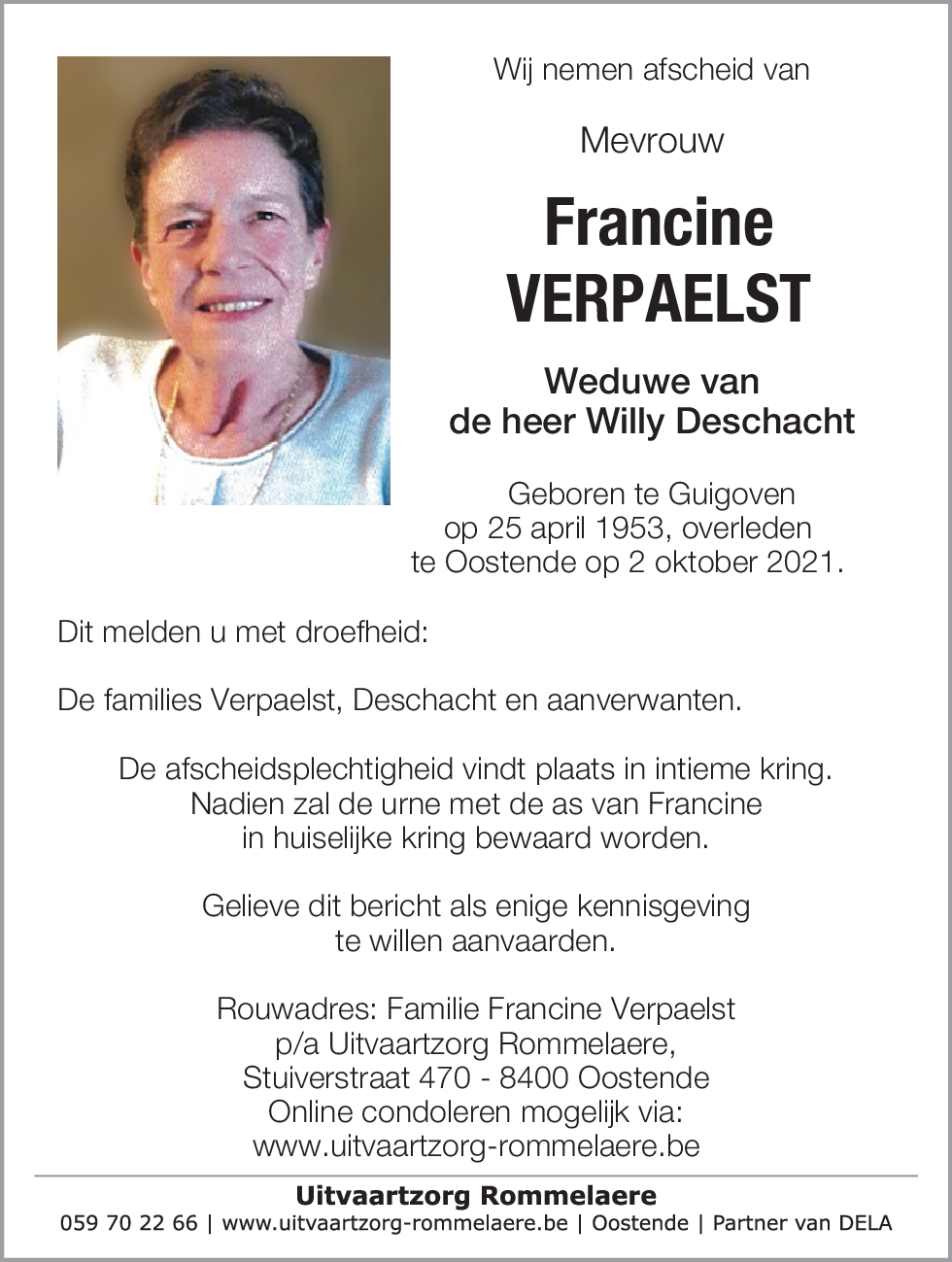 Francine Verpaelst