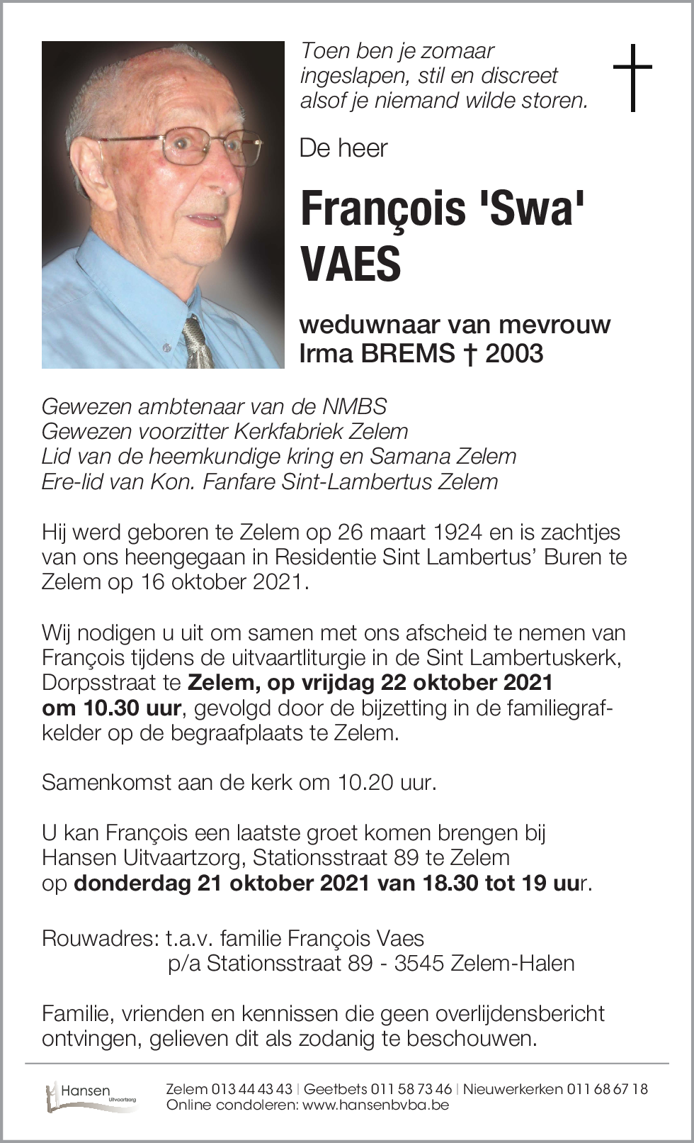 François 'Swa' VAES