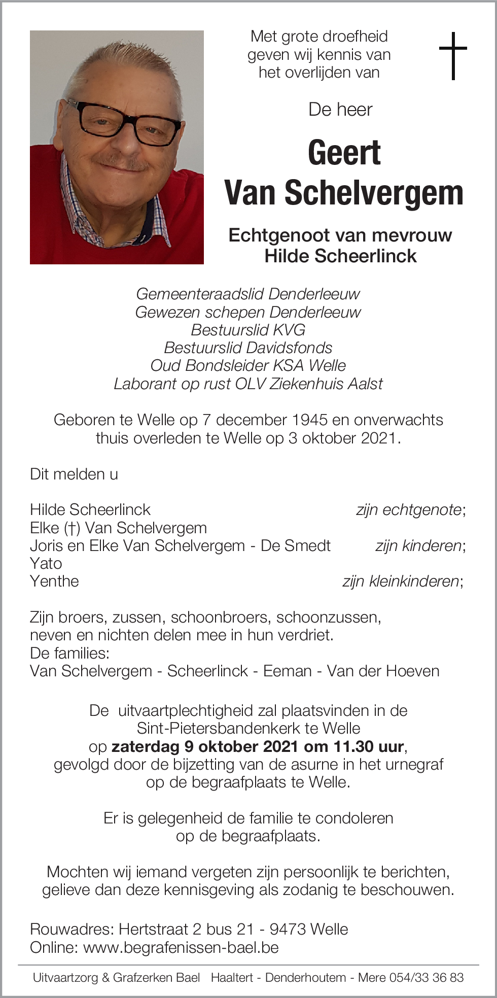 Geert Van Schelvergem