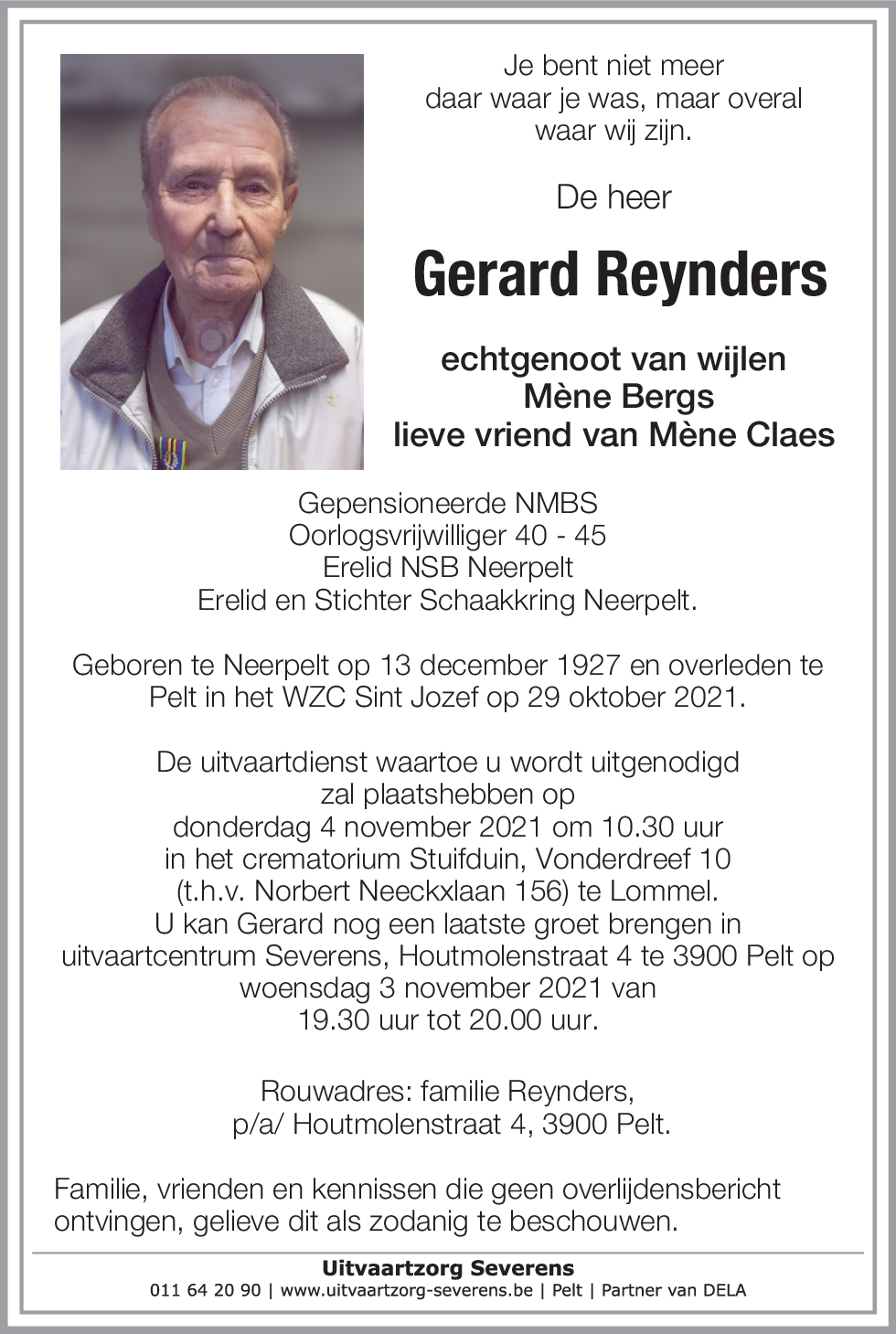 Gerard Reynders