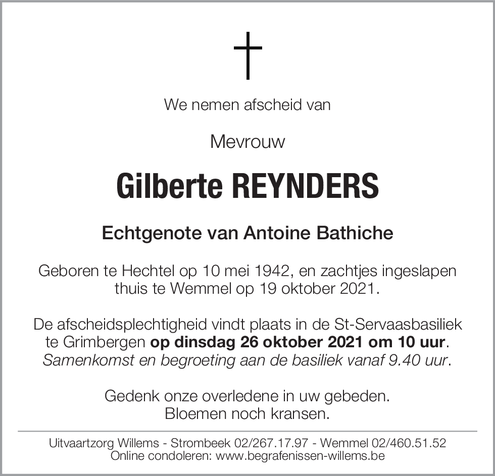 Gilberte Reynders