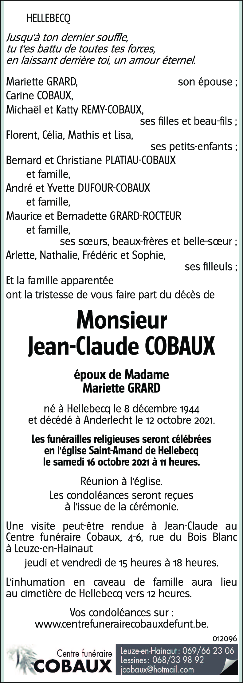 Jean-Claude Cobaux