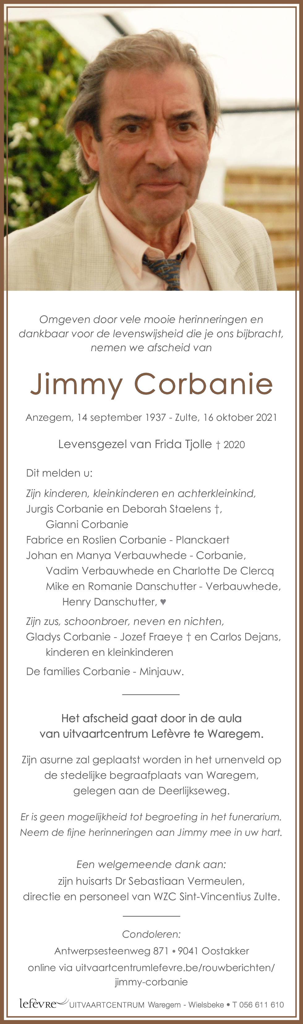 Jimmy Corbanie