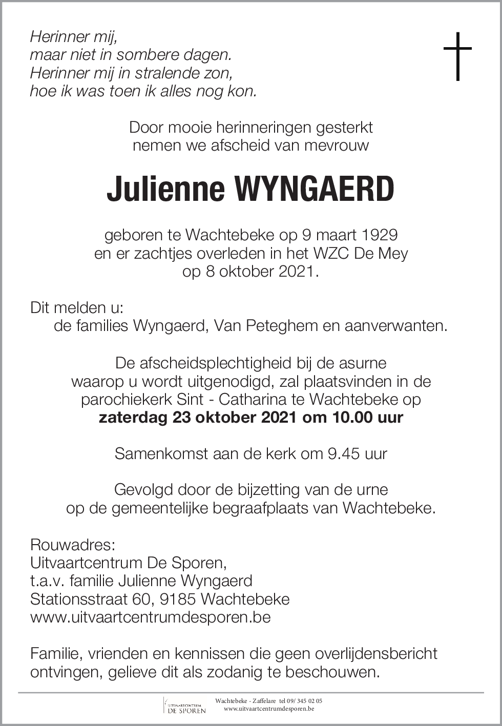 Julienne Wyngaerd