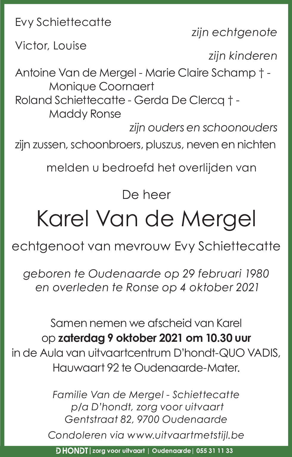 Karel Van de Mergel