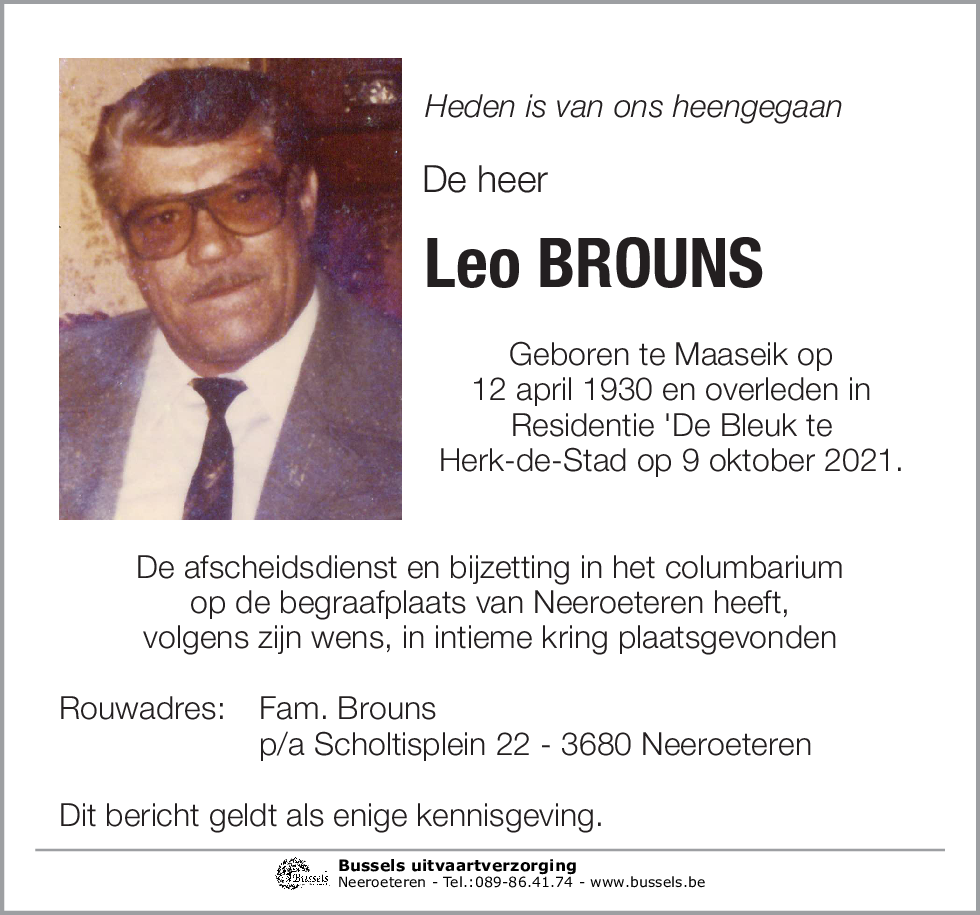 Leo Brouns