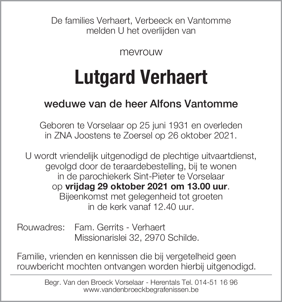 Lutgard Verhaert