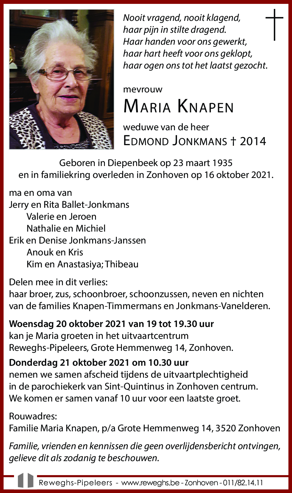 Maria Knapen
