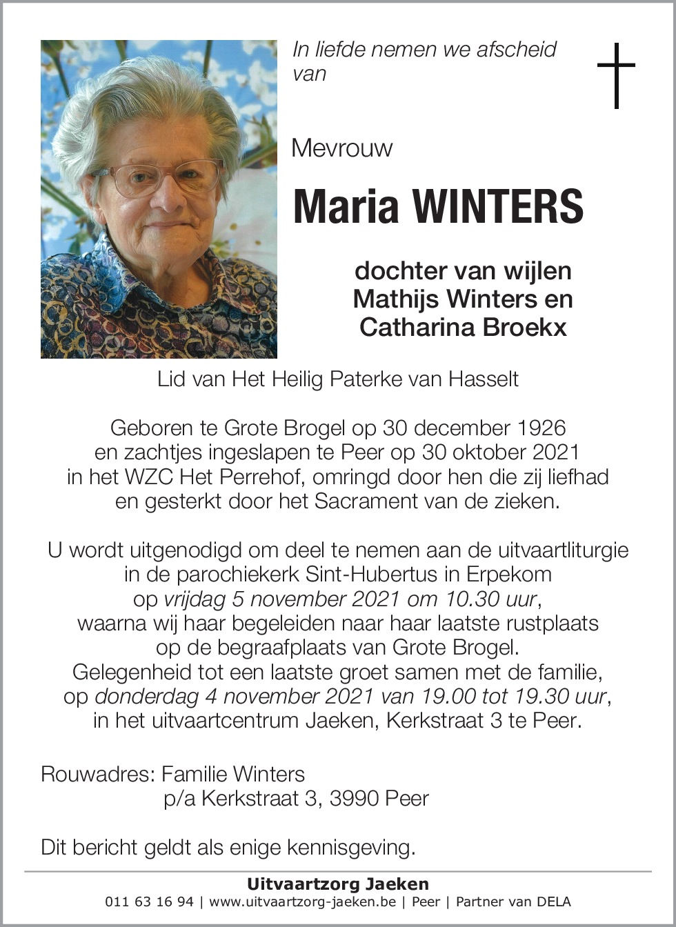 Maria Winters