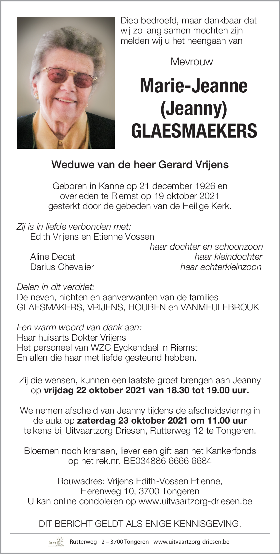 Marie-Jeanne Glaesmaekers