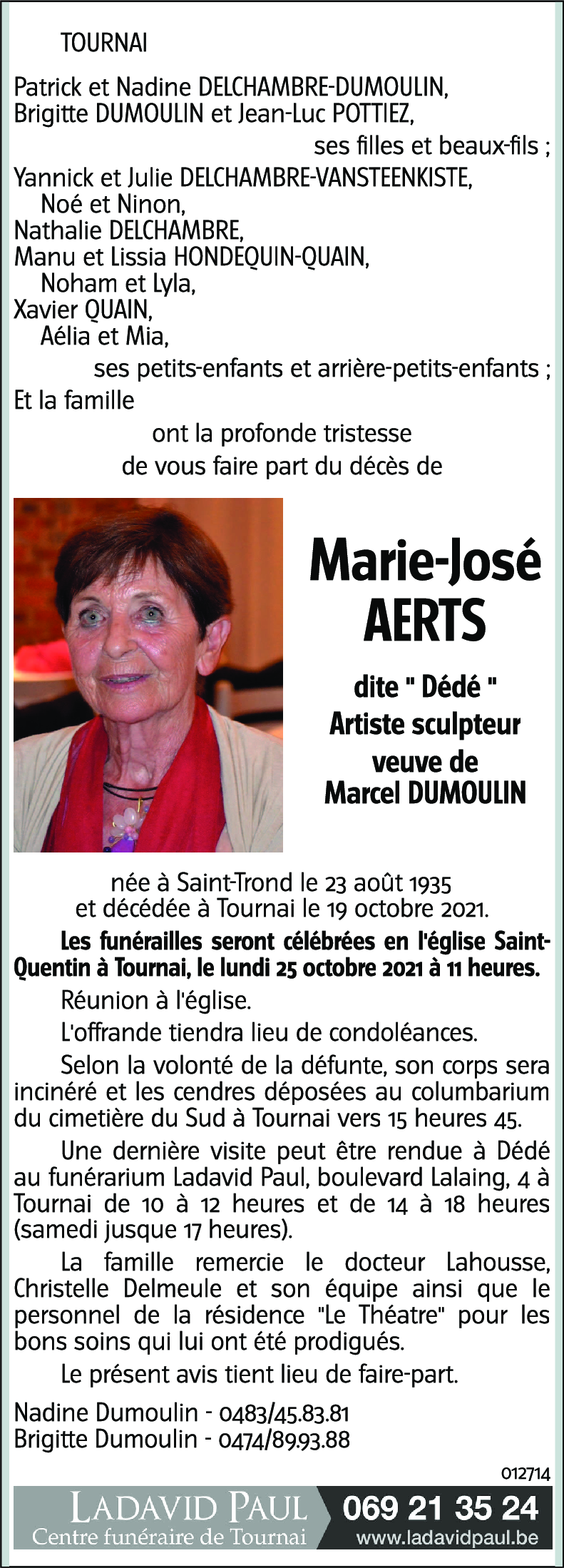 Marie-José AERTS