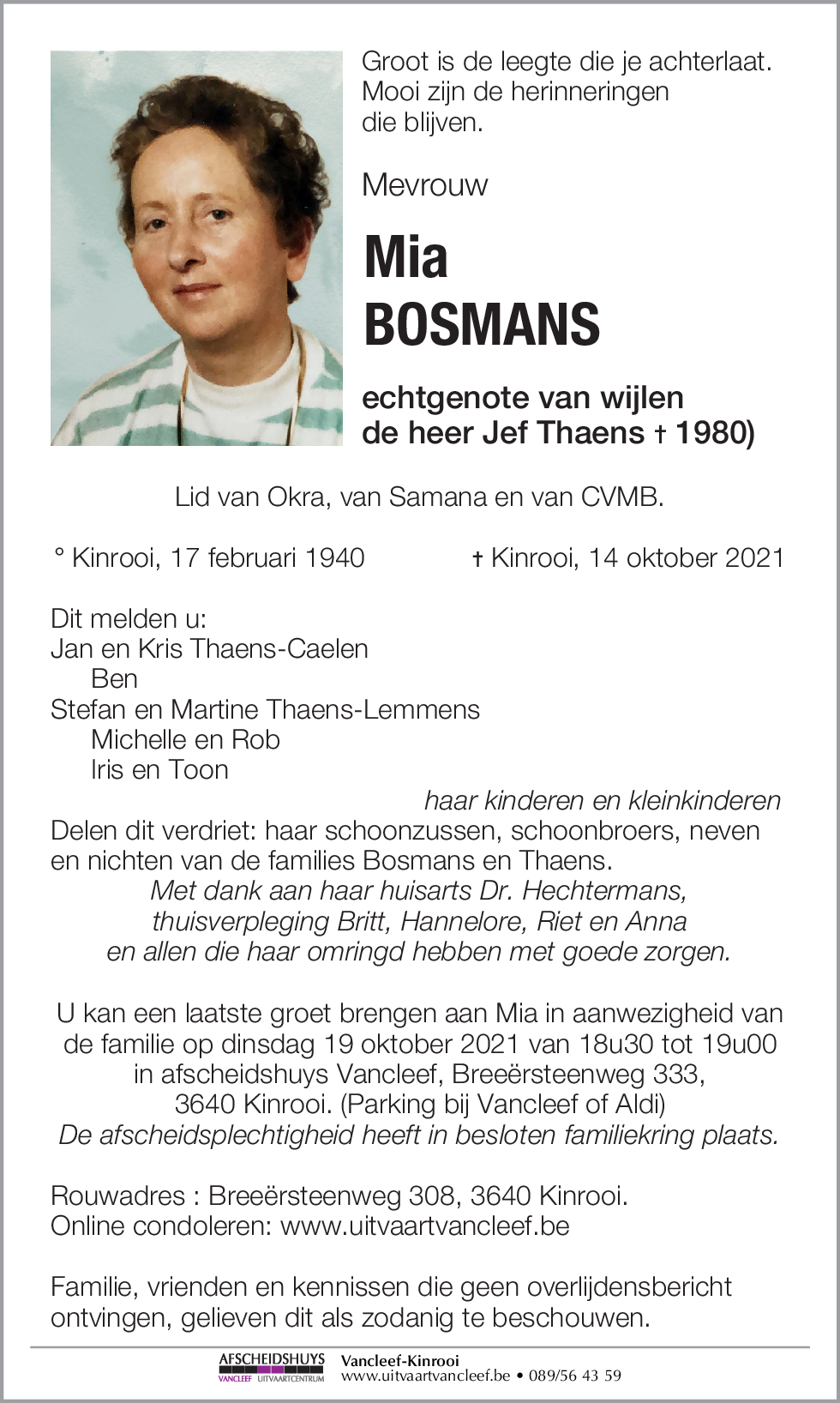 Mia Bosmans