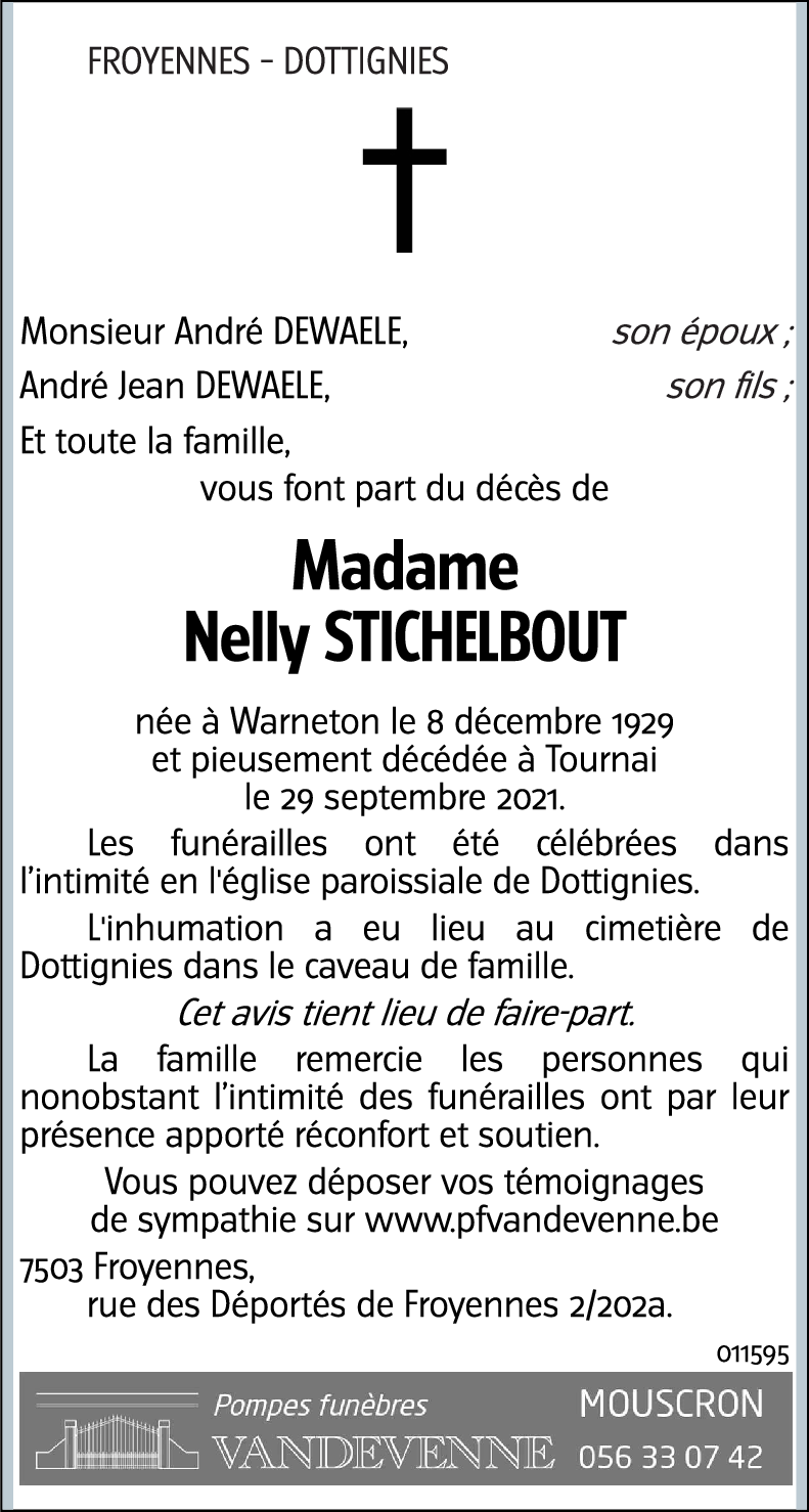 Nelly STICHELBOUT